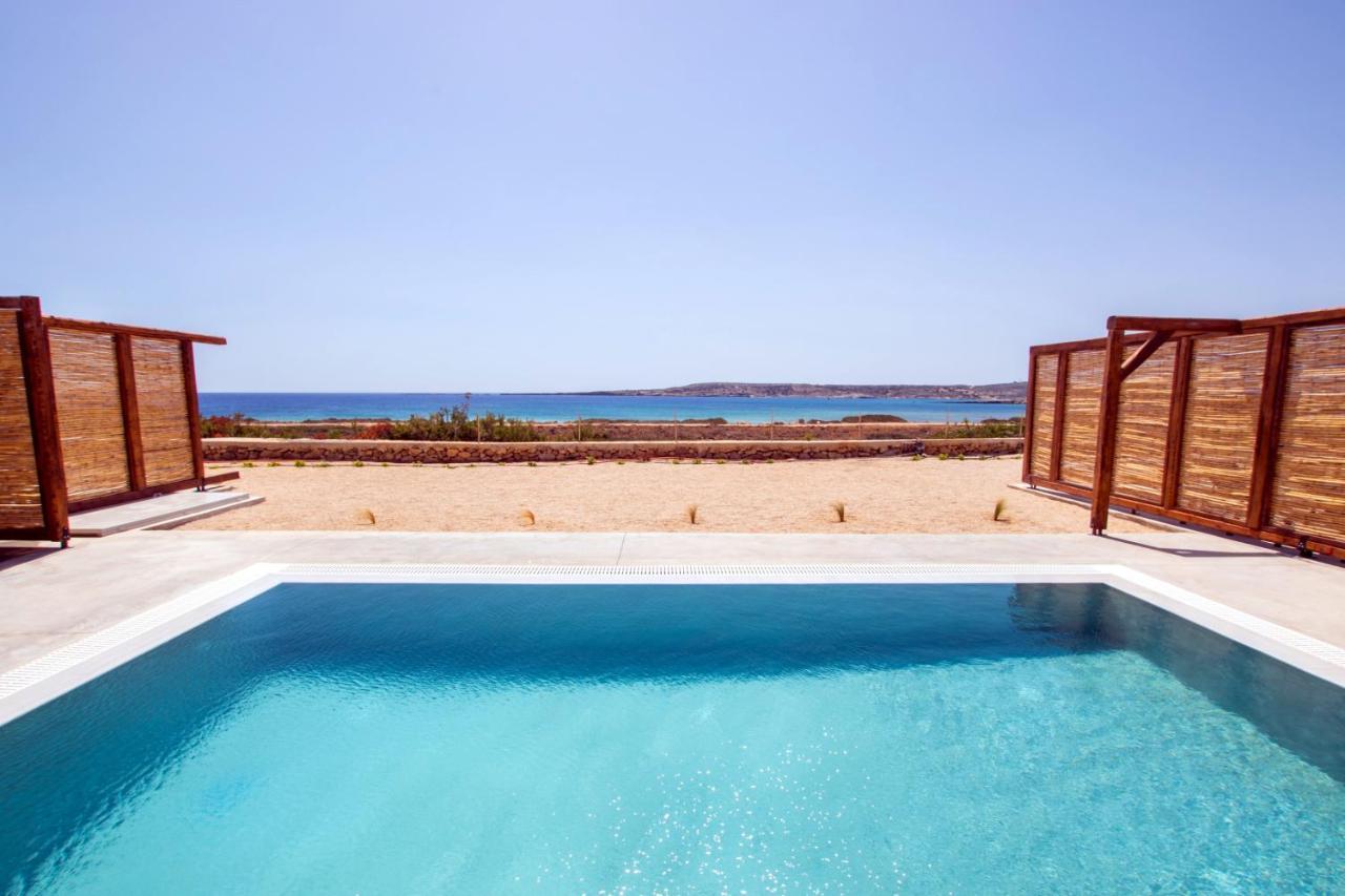 Cato Agro 3, Seafront Villa With Private Pool Afiartis エクステリア 写真